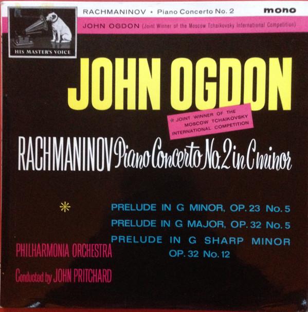 Sergei Vasilyevich Rachmaninoff, John Ogdon, Philharmonia Orchestra, John Pritchard - Piano Concerto No. 2 In C Minor