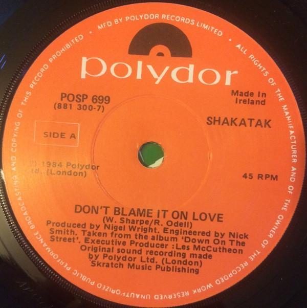 Shakatak - Don't Blame It On Love