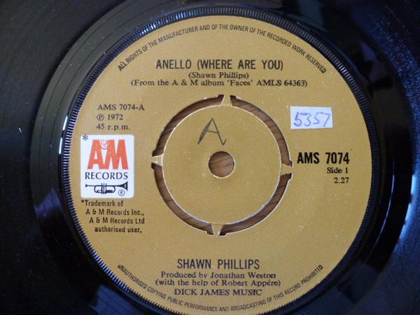Shawn Phillips  - Anello (Where Are You)