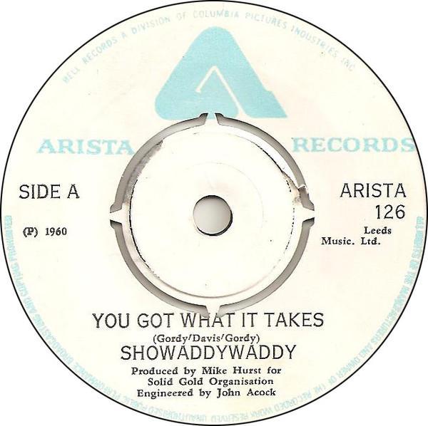 Showaddywaddy - You Got What It Takes