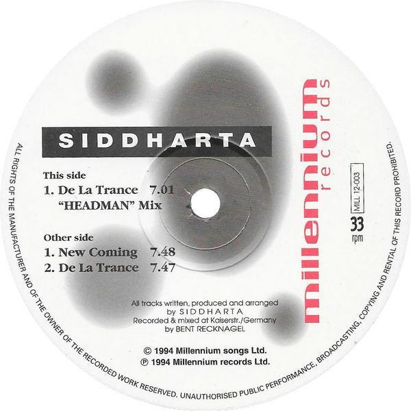 Siddhartha - De La Trance