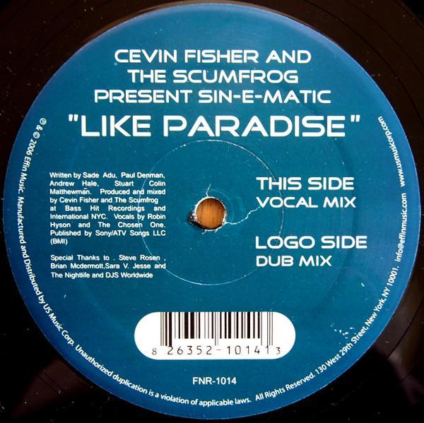 Sin-E-Matic - Like Paradise