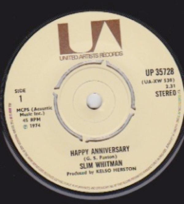 Slim Whitman - Happy Anniversary
