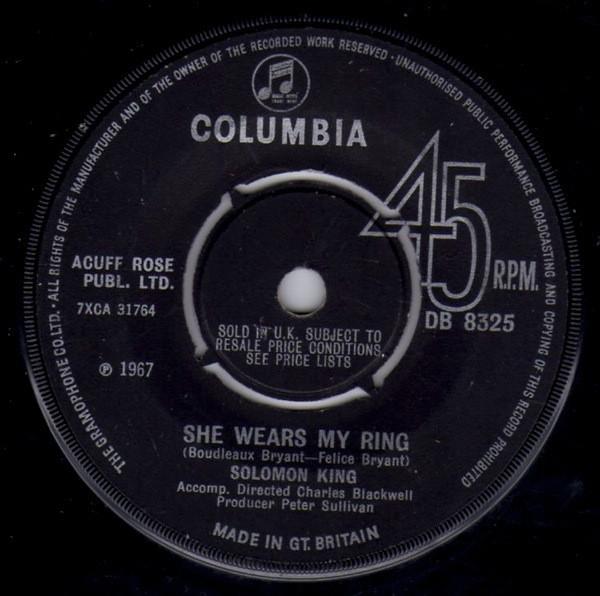 Solomon King - She Wears My Ring