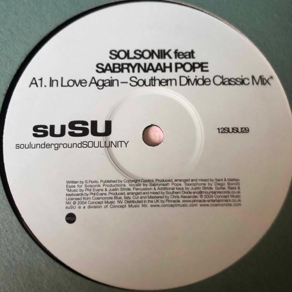 Solsonik, Sabrynaah Pope - In Love Again