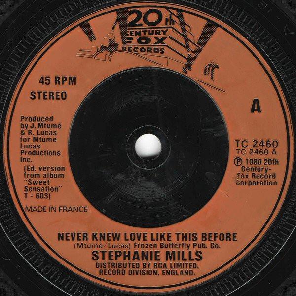 Stephanie Mills - Never Knew Love Like This Before
