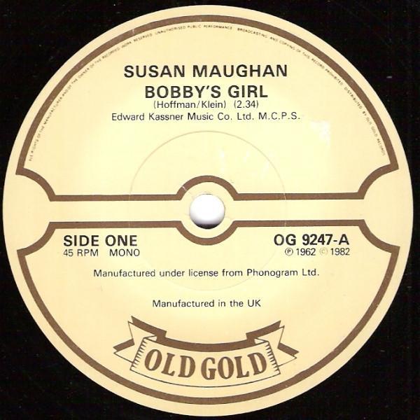 Susan Maughan, The Allisons - Bobby's Girl / Are You Sure