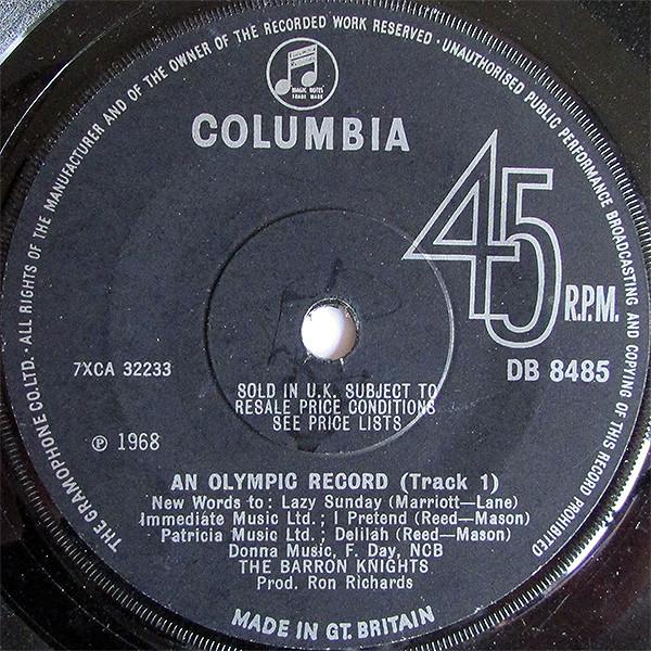 The Barron Knights - An Olympic Record