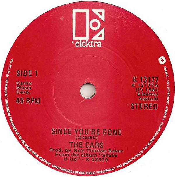 The Cars - Since You're Gone