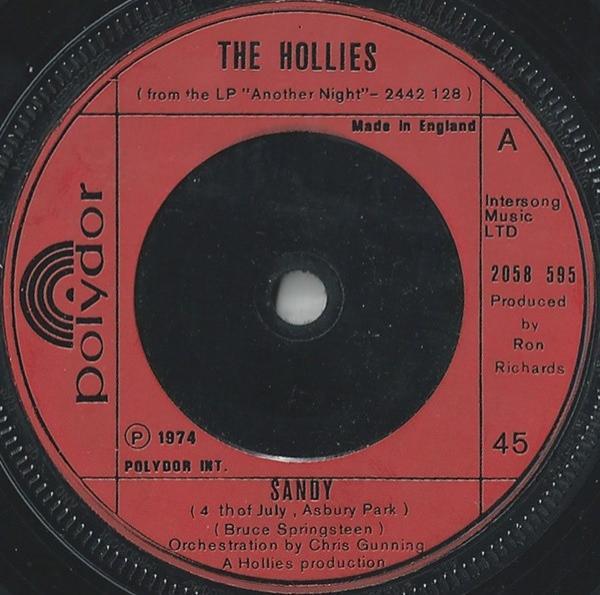 The Hollies - Sandy (4th Of July, Asbury Park)