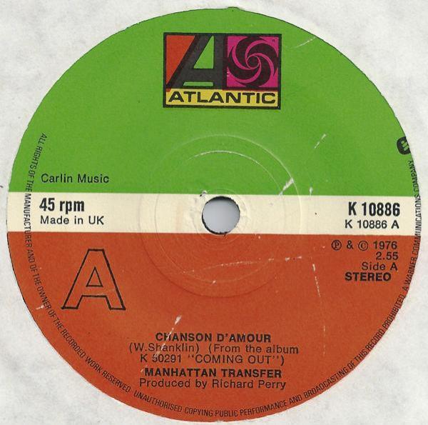 The Manhattan Transfer - Chanson D'Amour