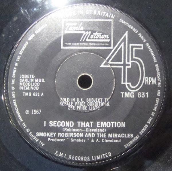 The Miracles - I Second That Emotion