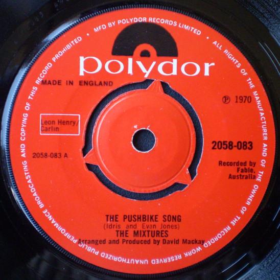 The Mixtures - The Pushbike Song