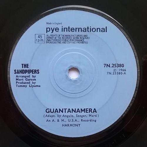 The Sandpipers - Guantanamera / What Makes You Dream, Pretty Girl?