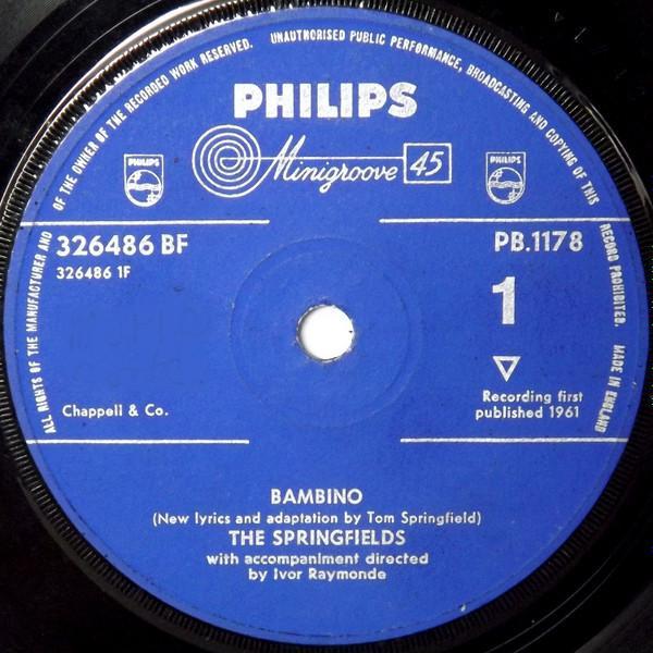 The Springfields - Bambino
