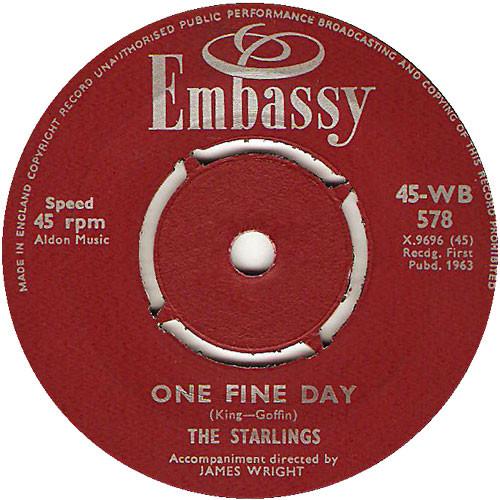 The Starlings, Marilyn Lee - One Fine Day / I Wonder