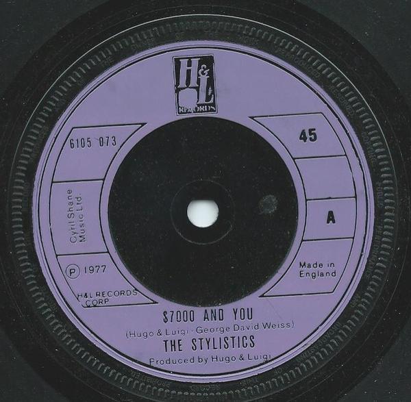 The Stylistics - $7000 And You