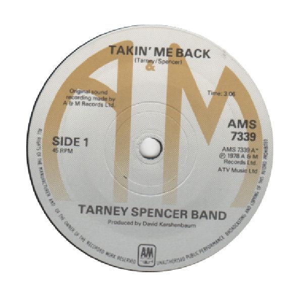 The Tarney/Spencer Band - Takin' Me Back