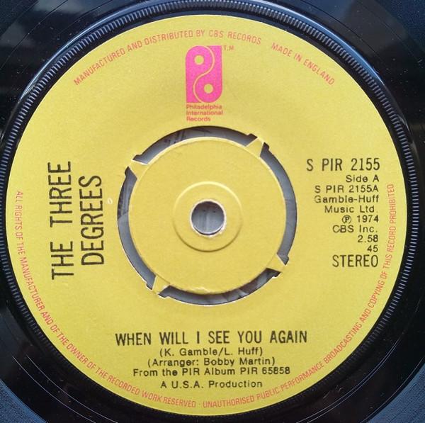 The Three Degrees - When Will I See You Again