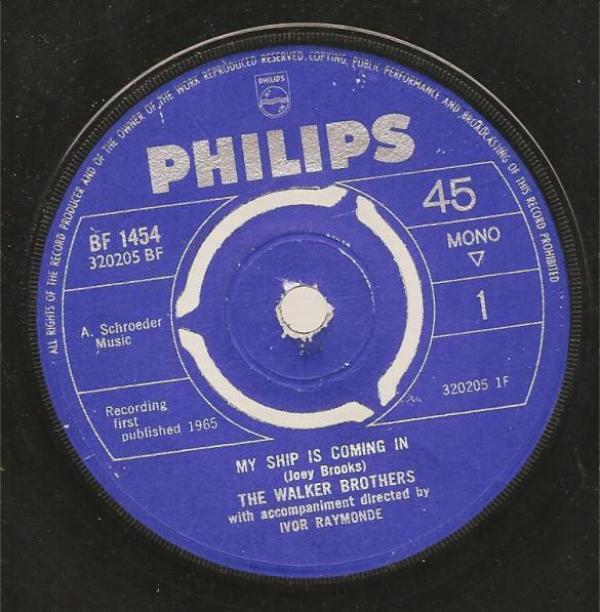 The Walker Brothers - My Ship Is Coming In