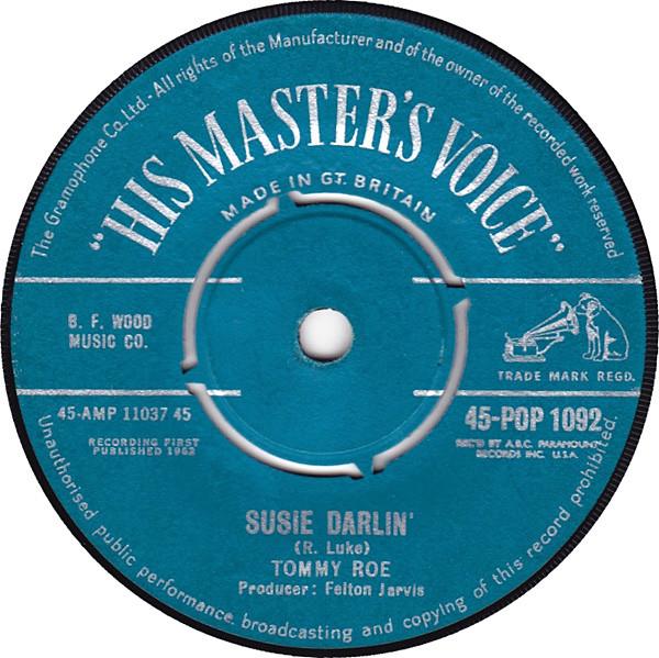 Tommy Roe - Susie Darlin'