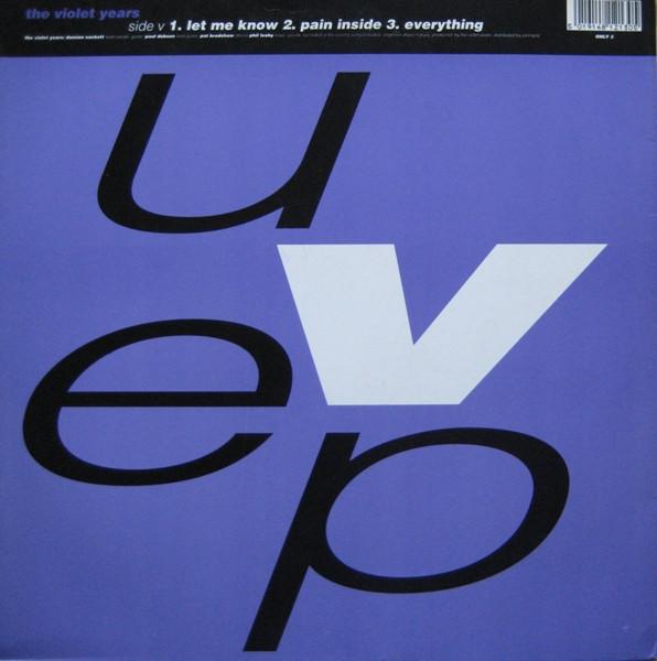 Union Sundown, The Violet Years - UV EP