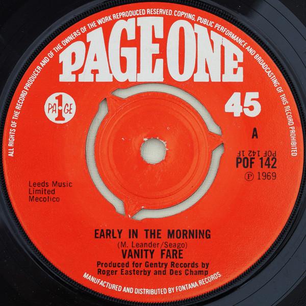 Vanity Fare - Early In The Morning