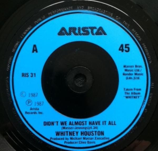 Whitney Houston - Didn't We Almost Have It All