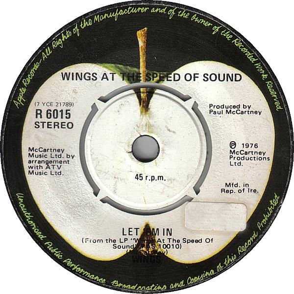Wings  - Let 'Em In