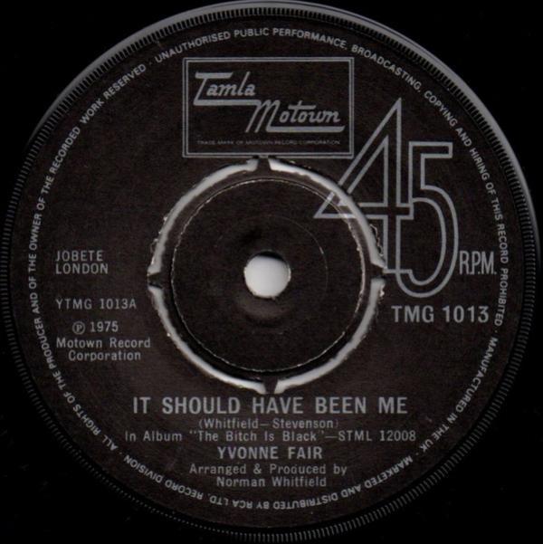 Yvonne Fair - It Should Have Been Me